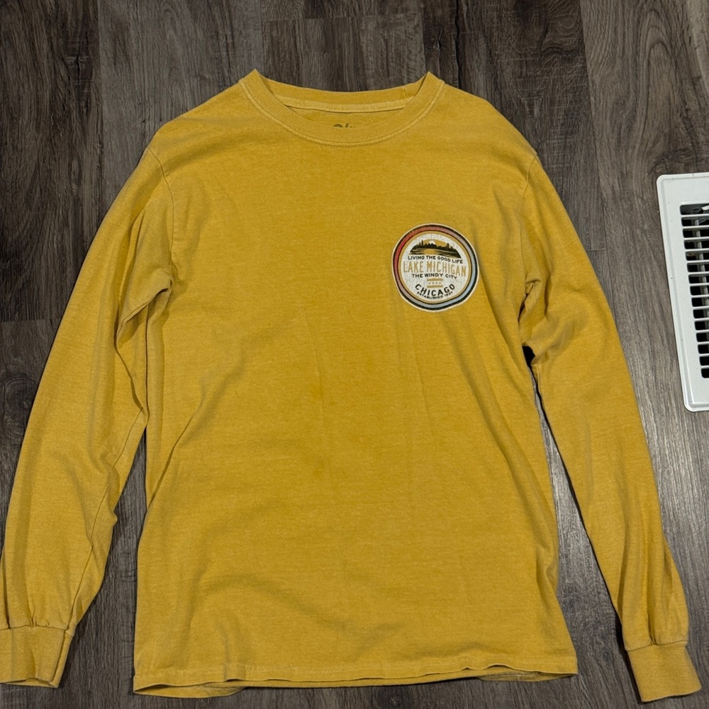 Yellow Long Sleeve Shirt